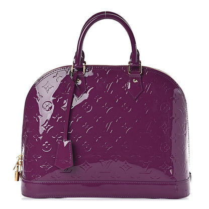 Louis Vuitton Vernis Alma MM Amethyste 1 of 14