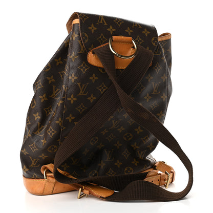 Louis Vuitton Monogram Montsouris GM Backpack 3 of 13