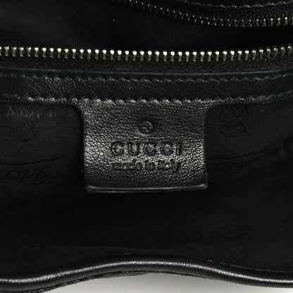 Gucci Guccissima Medium GG Twins Shoulder Bag Black 5 of 12