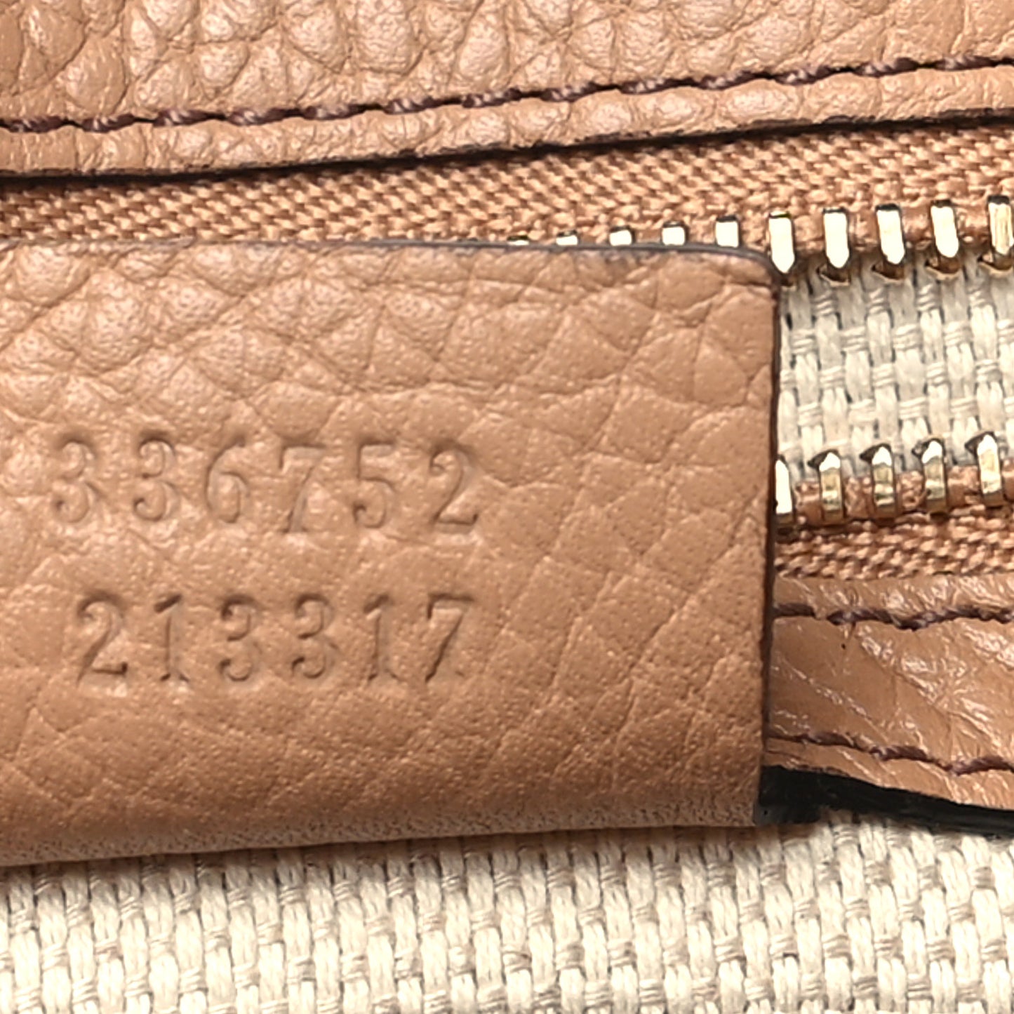 Pebbled Calfskin Medium Soho Flap Crossbody Camelia