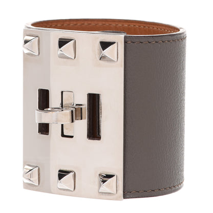 Hermes Swift Kelly Extreme Bracelet S Etain 1 of 6