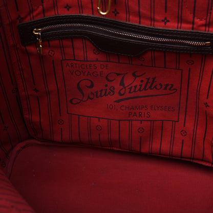 Louis Vuitton Damier Ebene Neverfull MM 17 of 30