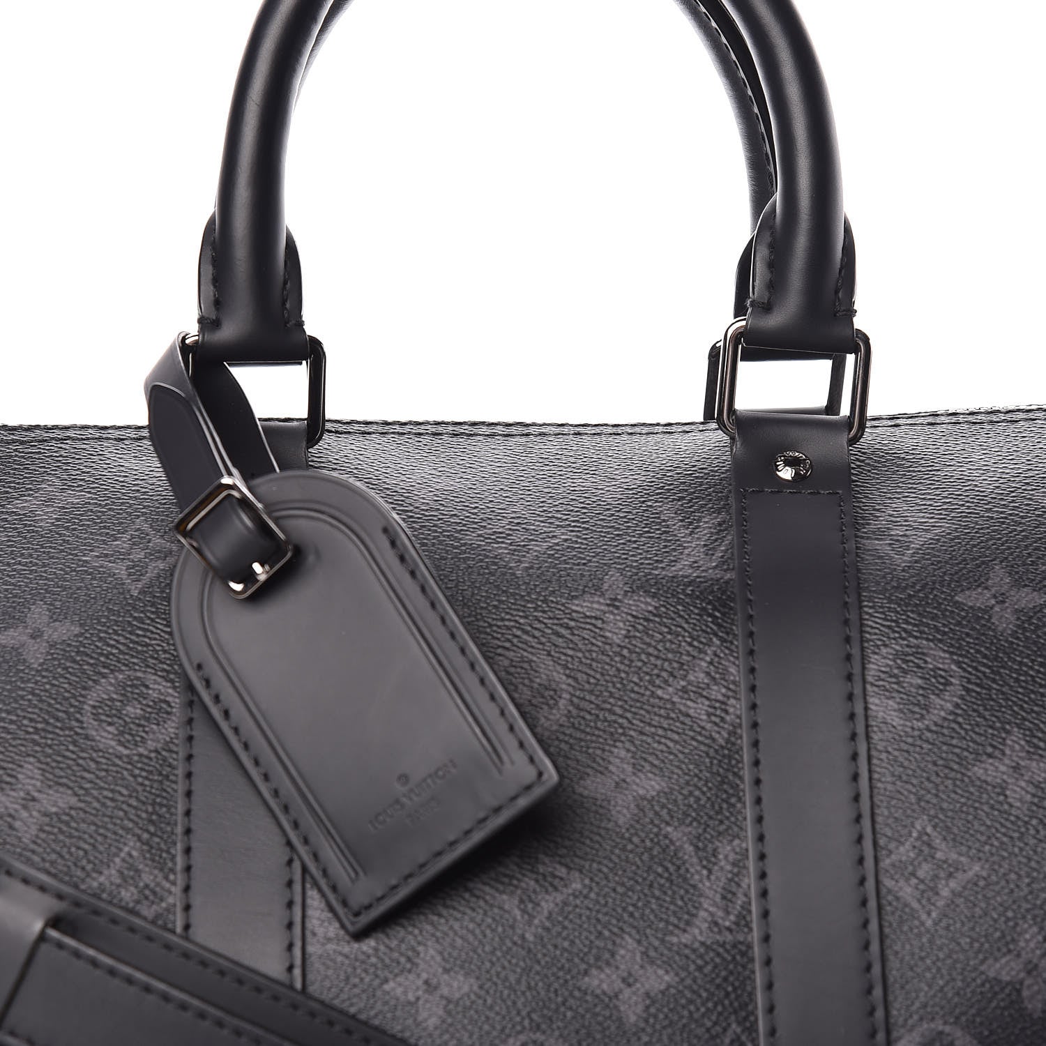 Louis Vuitton Monogram Eclipse Keepall Bandouliere 45 9 of 9