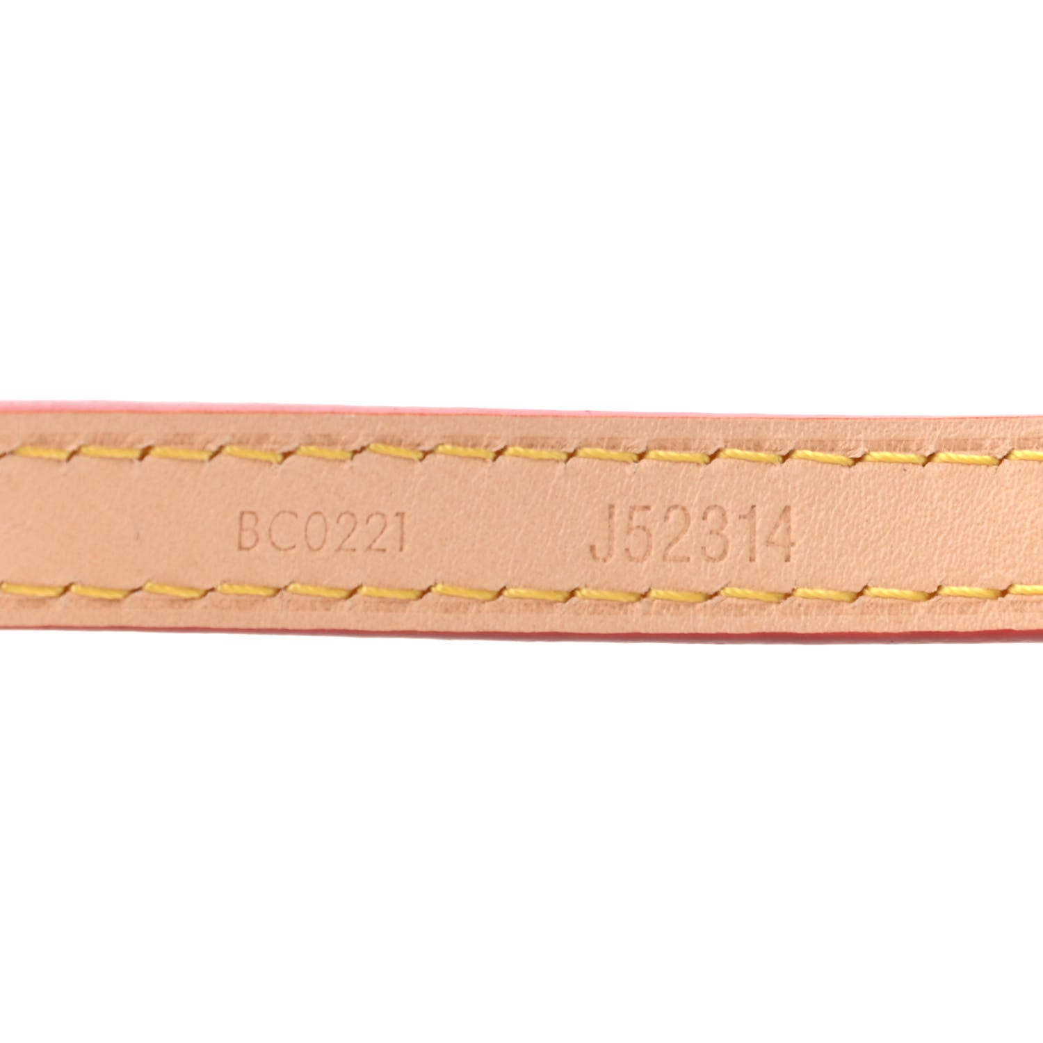 Louis Vuitton Vachetta 12mm Adjustable Shoulder Strap 3 of 3