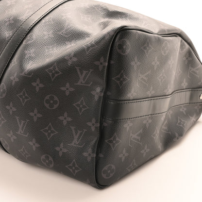 Louis Vuitton Monogram Eclipse Keepall Bandouliere 45 9 of 9