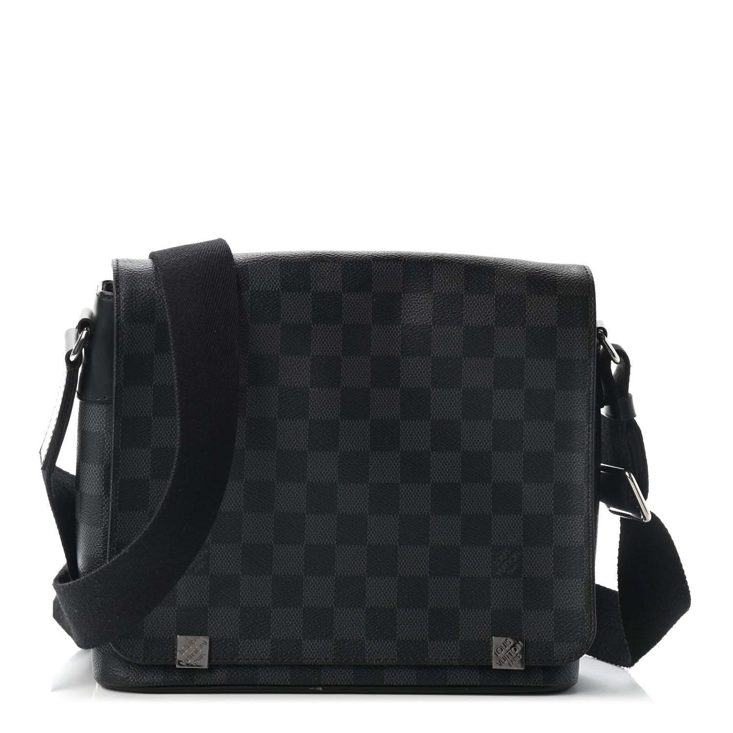 Louis Vuitton Damier Graphite District PM 1 of 9