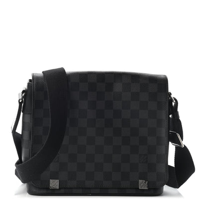 Louis Vuitton Damier Graphite District PM 1 of 9