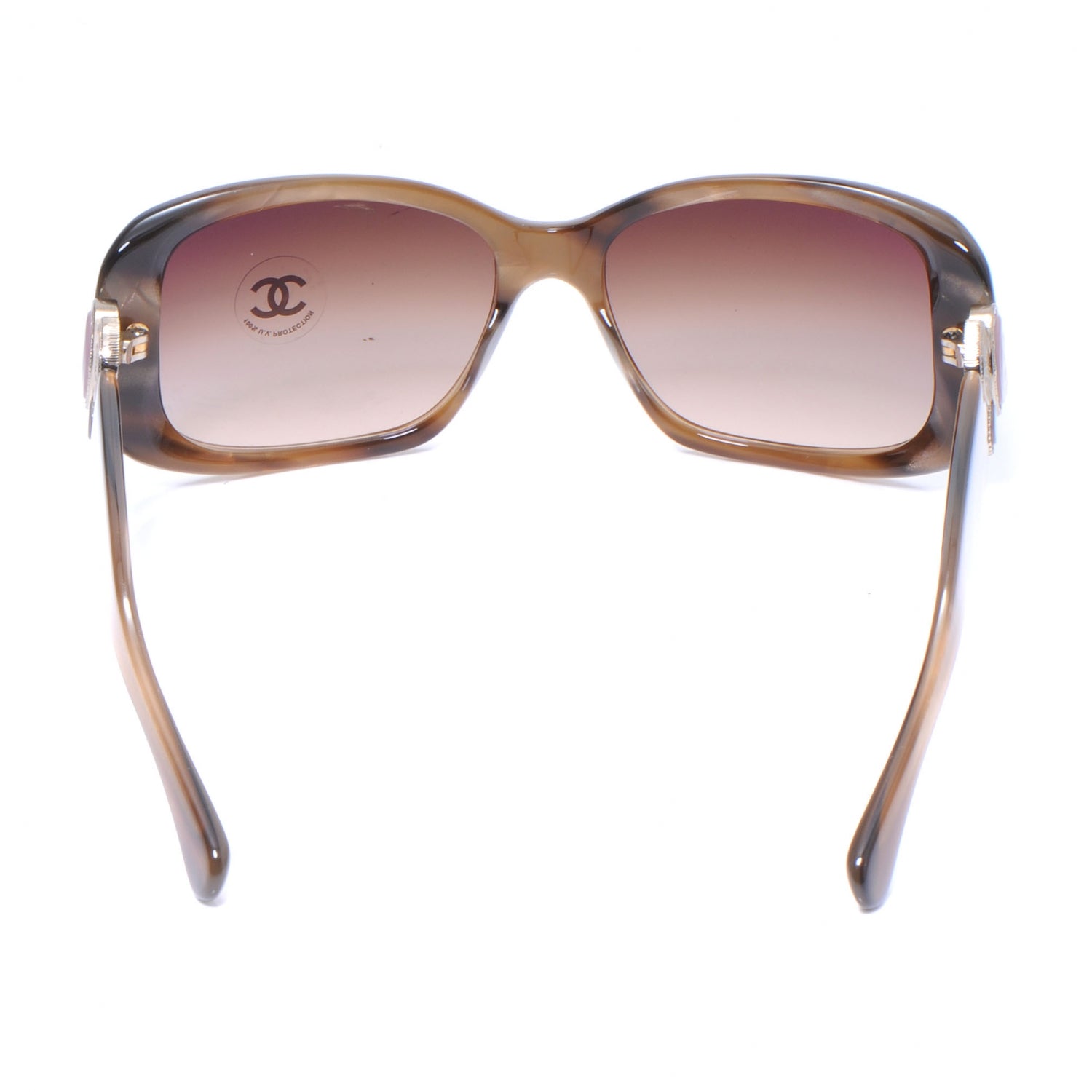 Chanel Tortoise Shell Bouton Sunglasses 5191 2 of 4