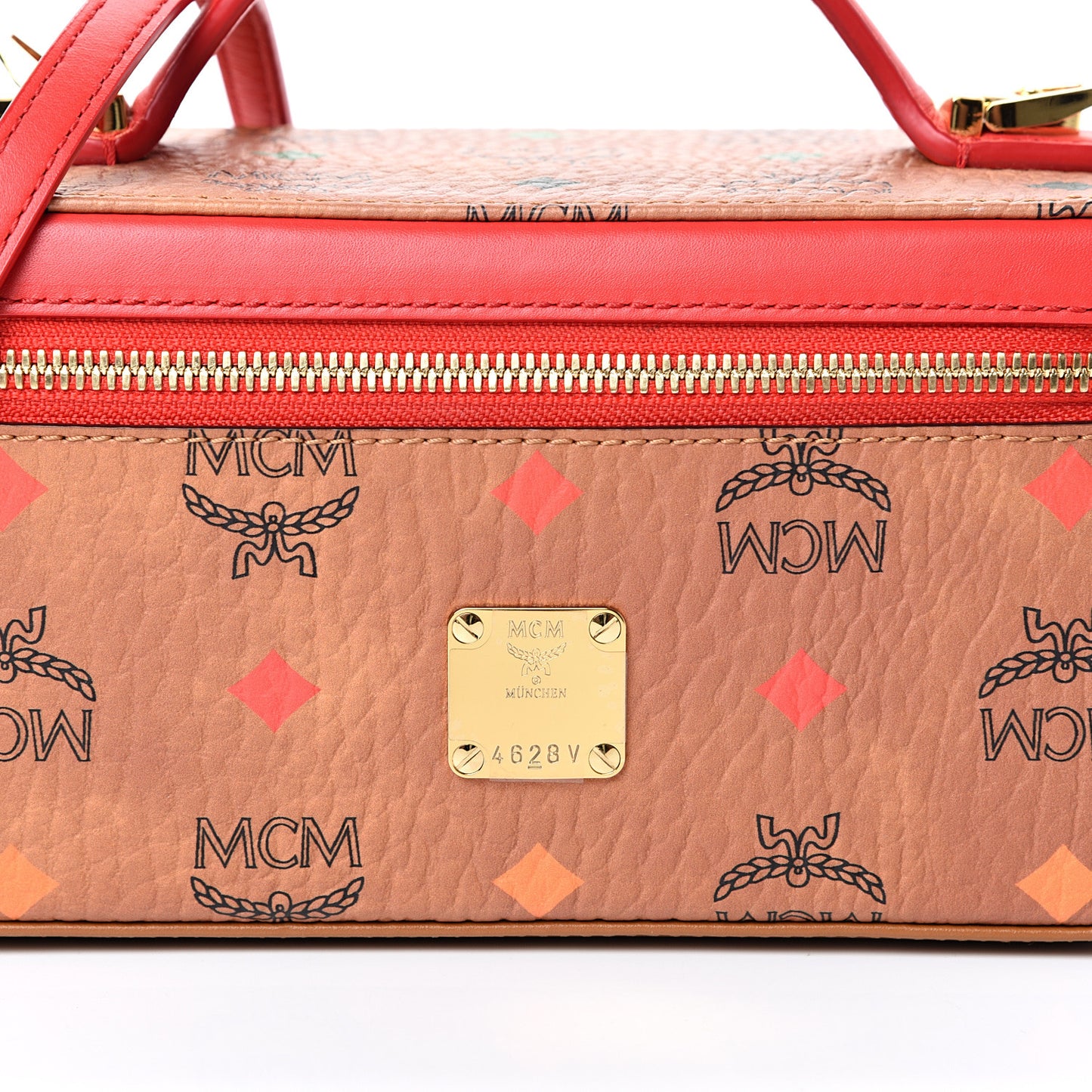 Visetos Rockstar Vanity Case Cognac