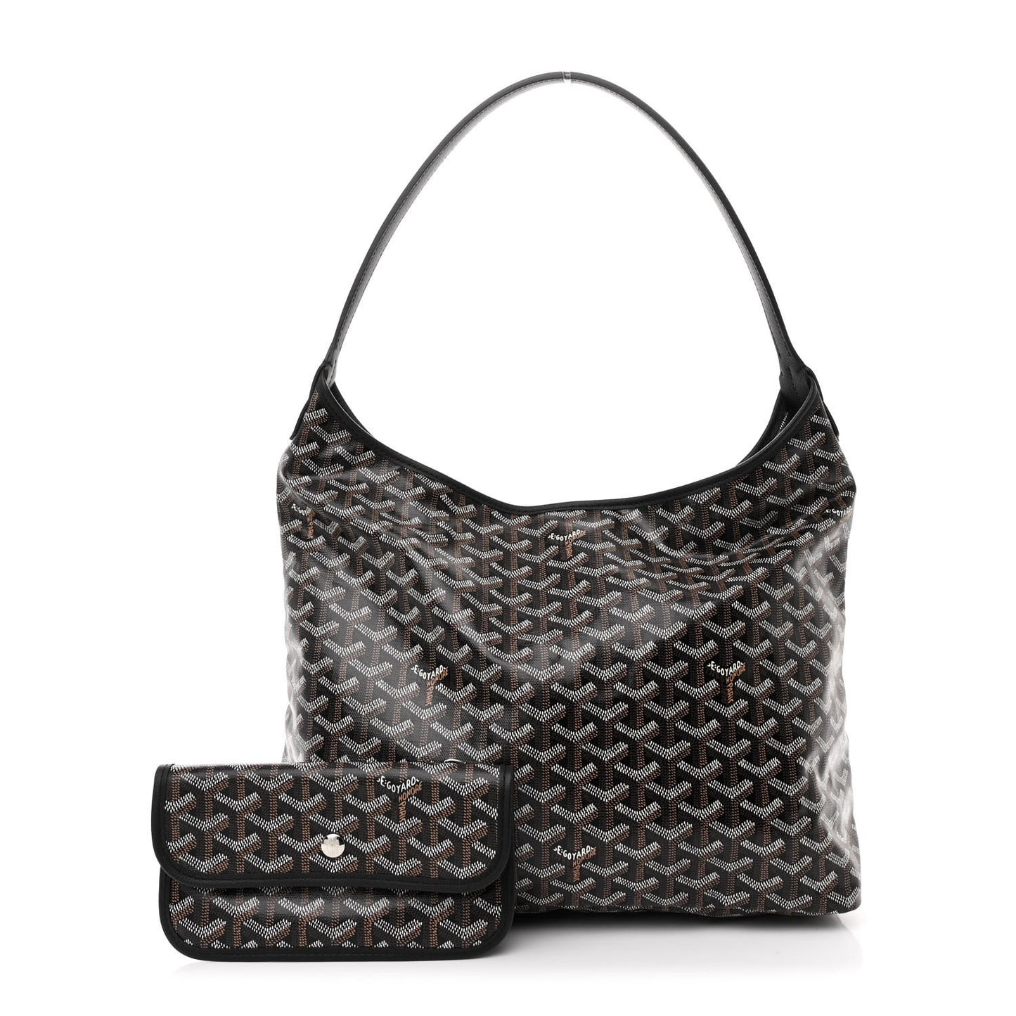 Goyardine Boheme Hobo Black