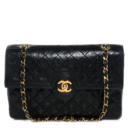 Chanel Lambskin Medium Single Flap Black 1 of 8