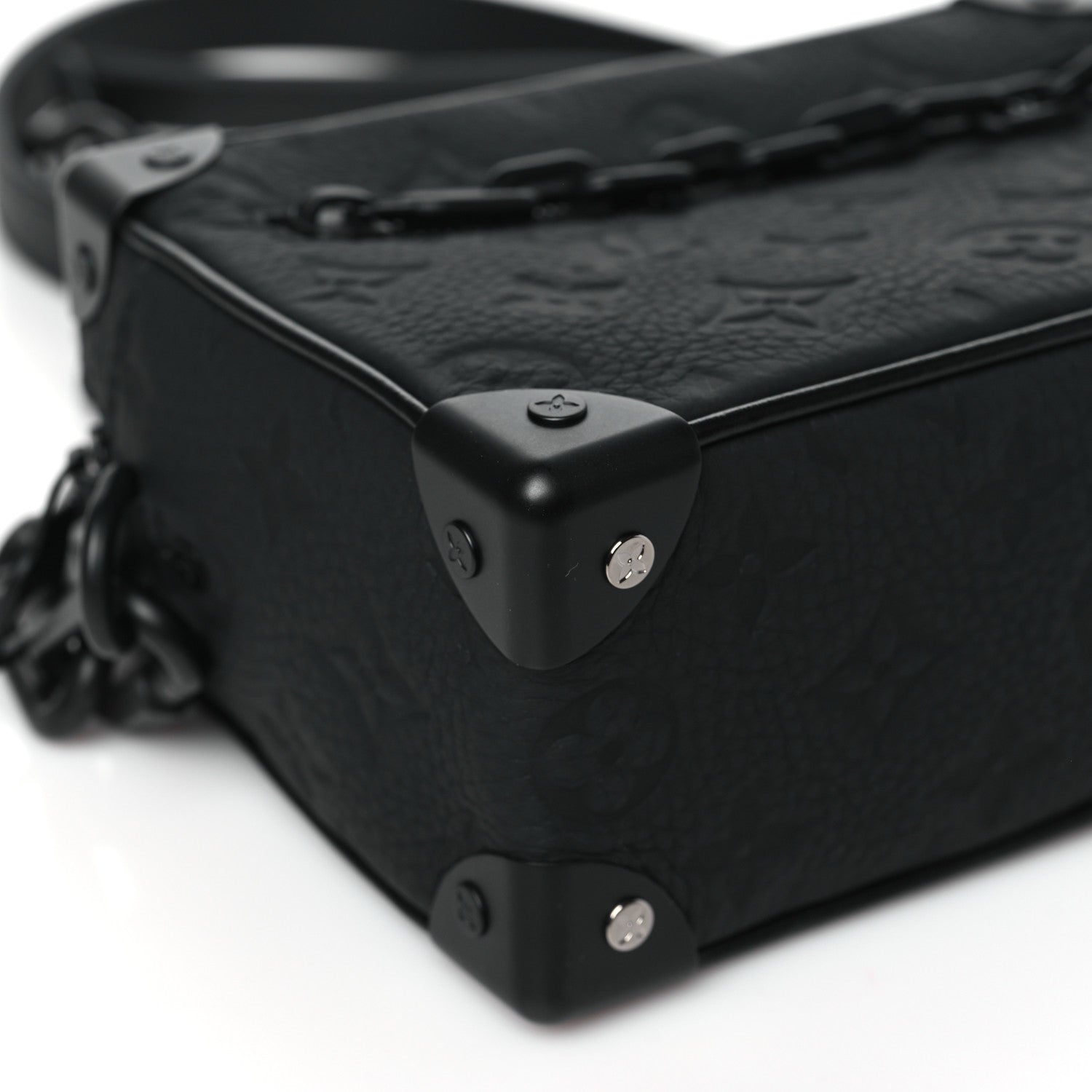 Louis Vuitton Taurillon Monogram Mini Soft Trunk Black 8 of 9