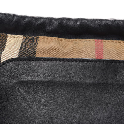 Burberry Calfskin House Check Little Crush Black 10 of 17