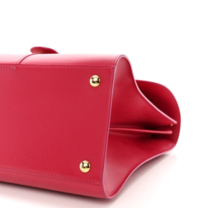 Delvaux Box Calfskin MM Brillant Satchel Framboise 10 of 10