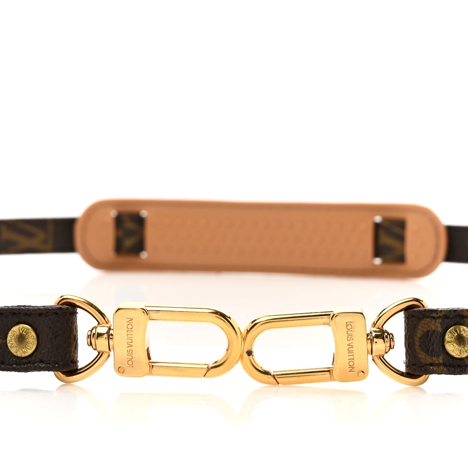 Louis Vuitton Monogram 16mm Adjustable Shoulder Strap 3 of 4
