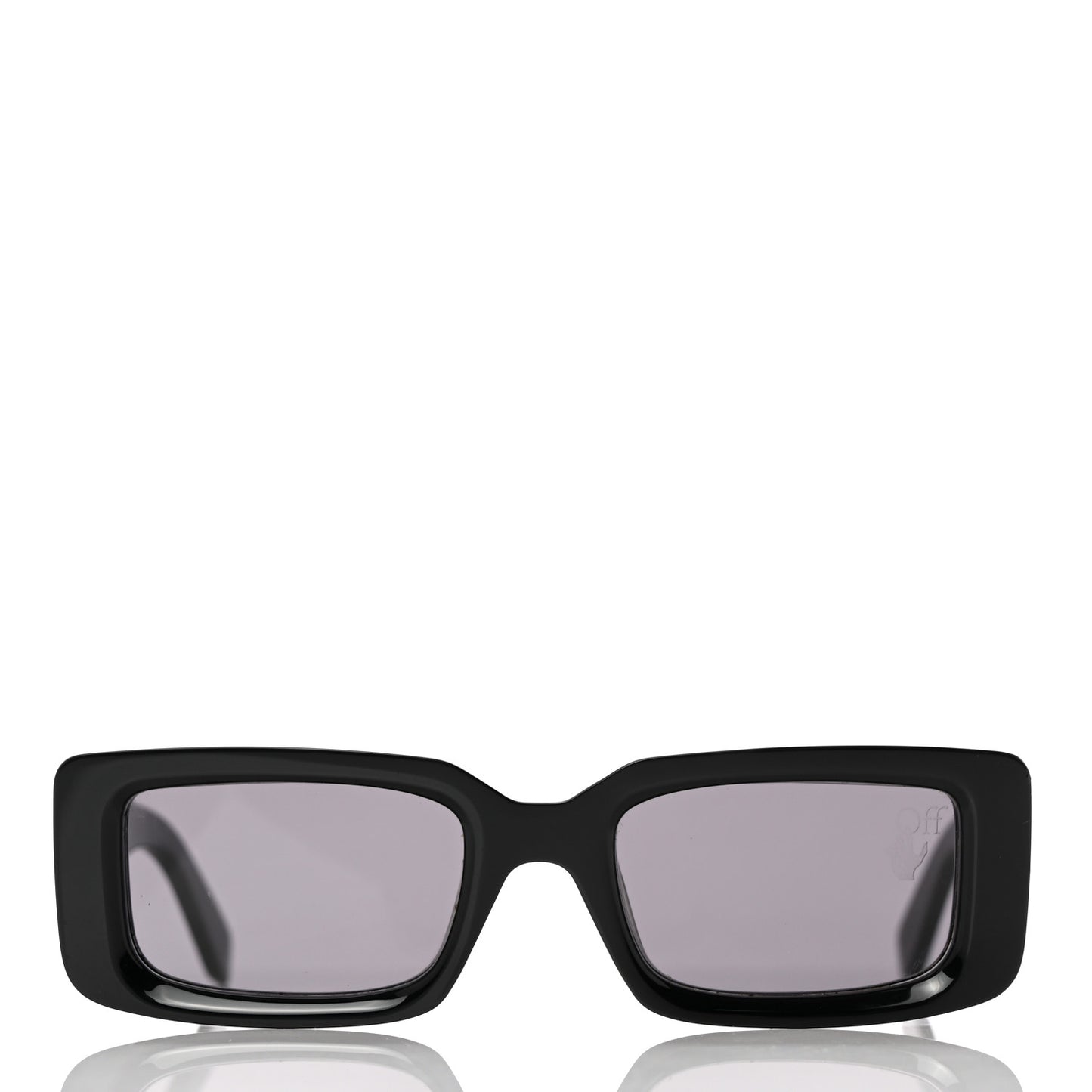 Acetate Arthur Square Sunglasses OW40004U Black