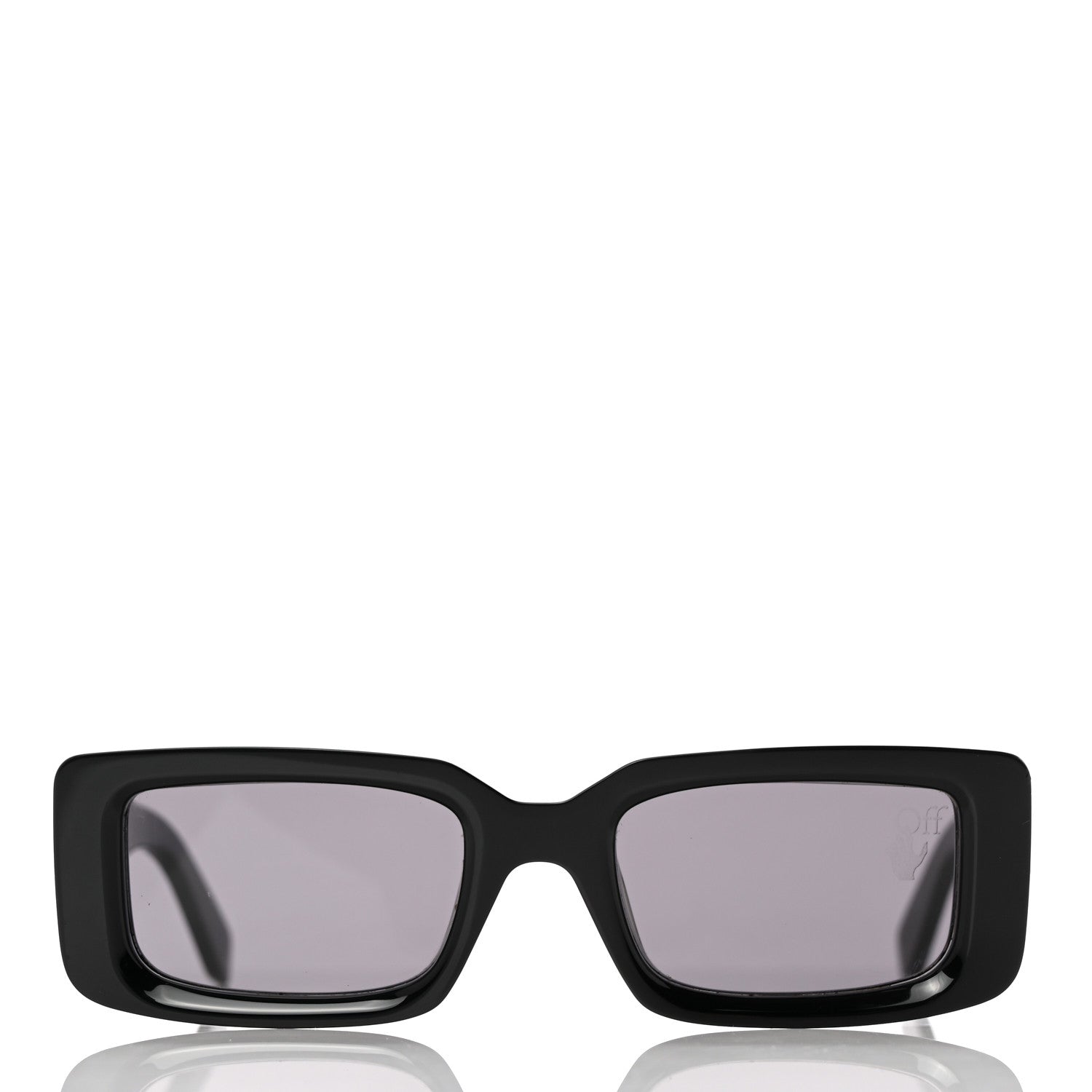 Off-White Acetate Arthur Square Sunglasses OW40004U Black 2 of 11