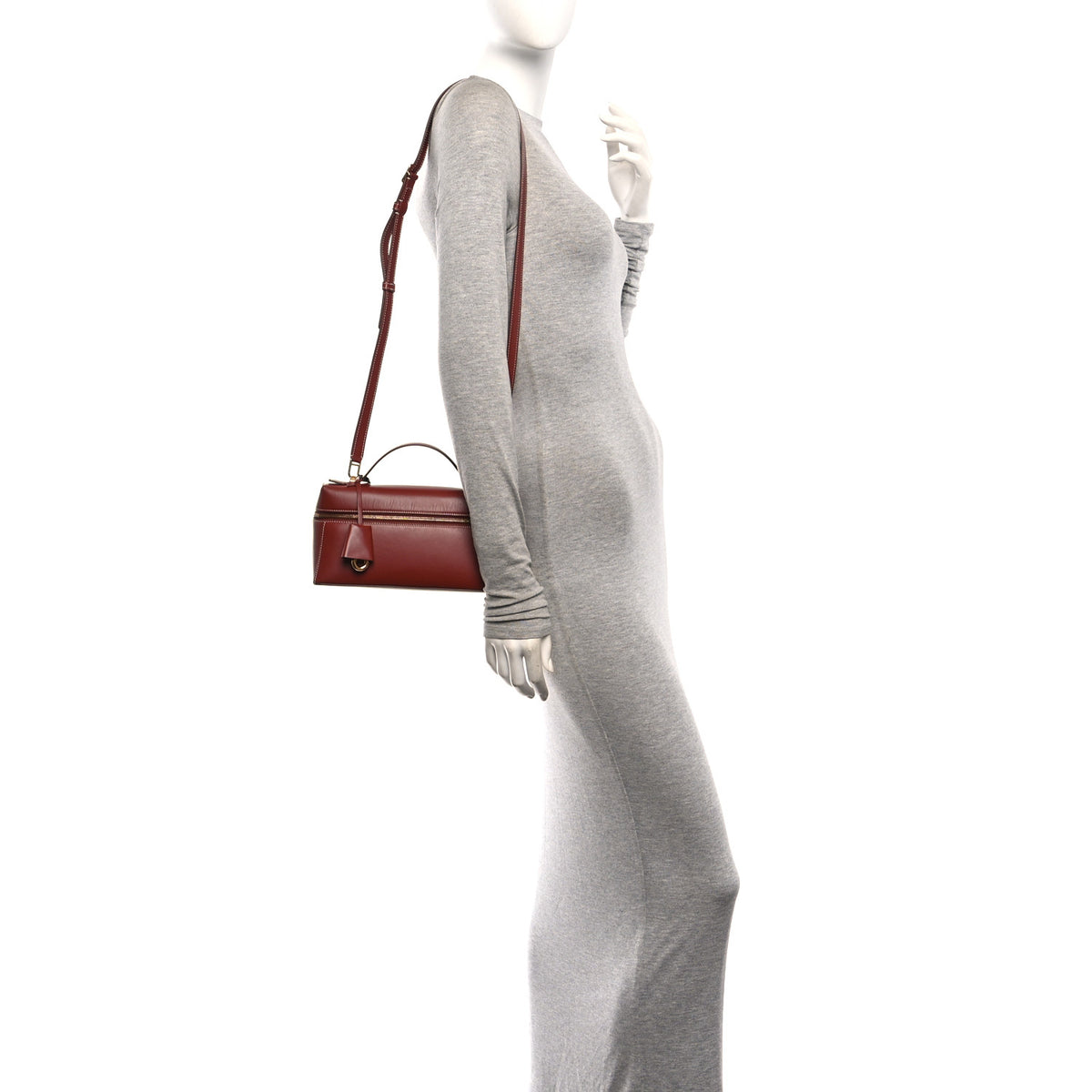 Saddle Calfskin L23 Extra Bag Deep Kummel Sun Gold