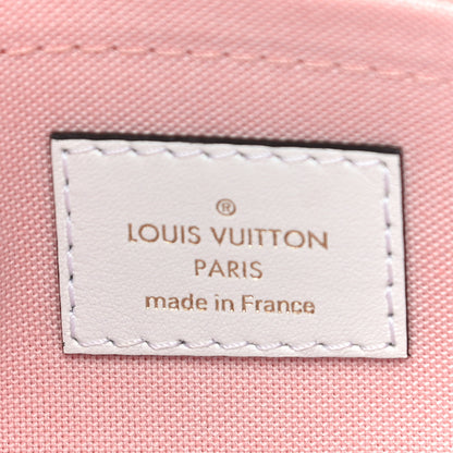 Louis Vuitton Monogram Giant Neverfull MM GM Pochette White 6 of 10
