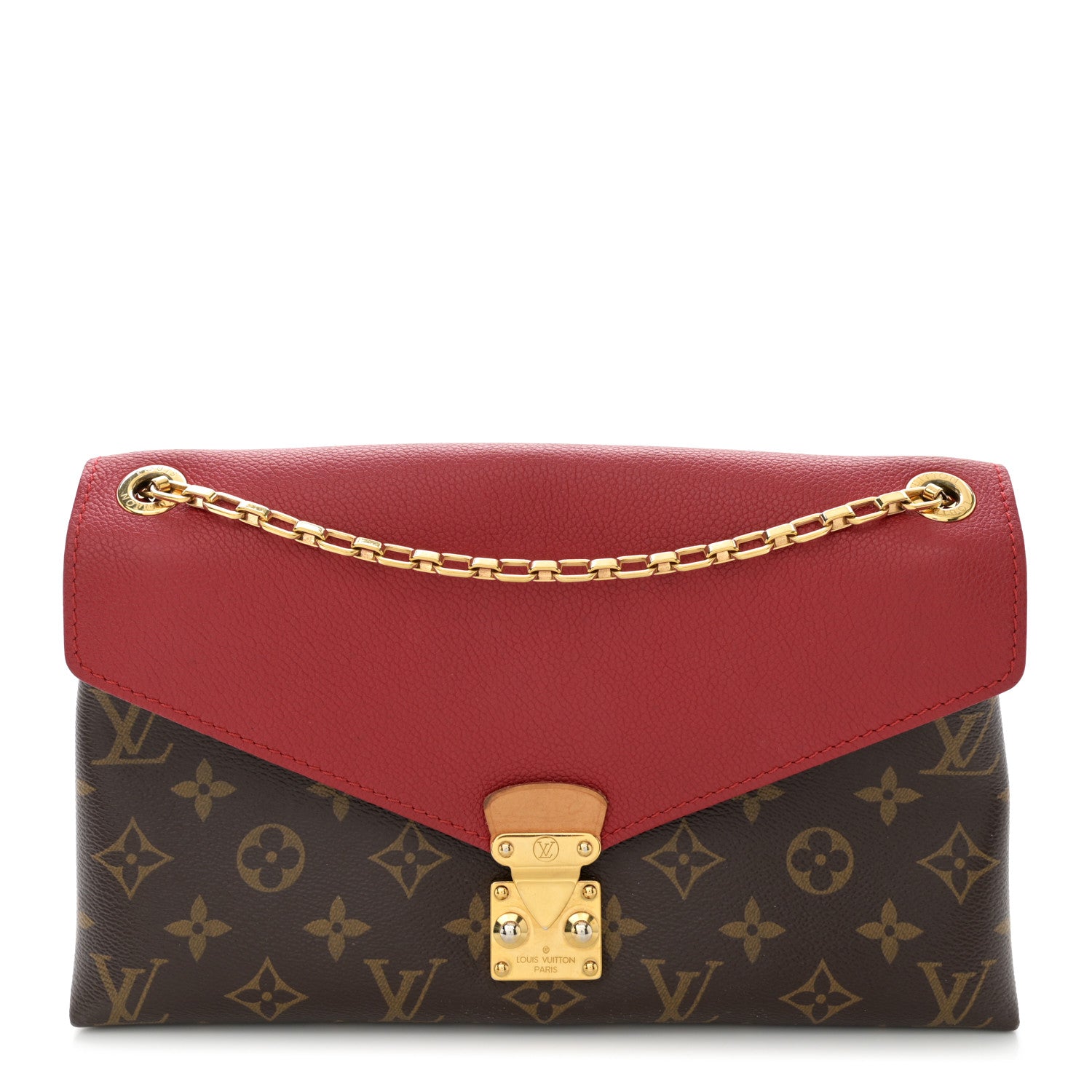 Louis Vuitton Monogram Pallas Chain Cherry 1 of 14