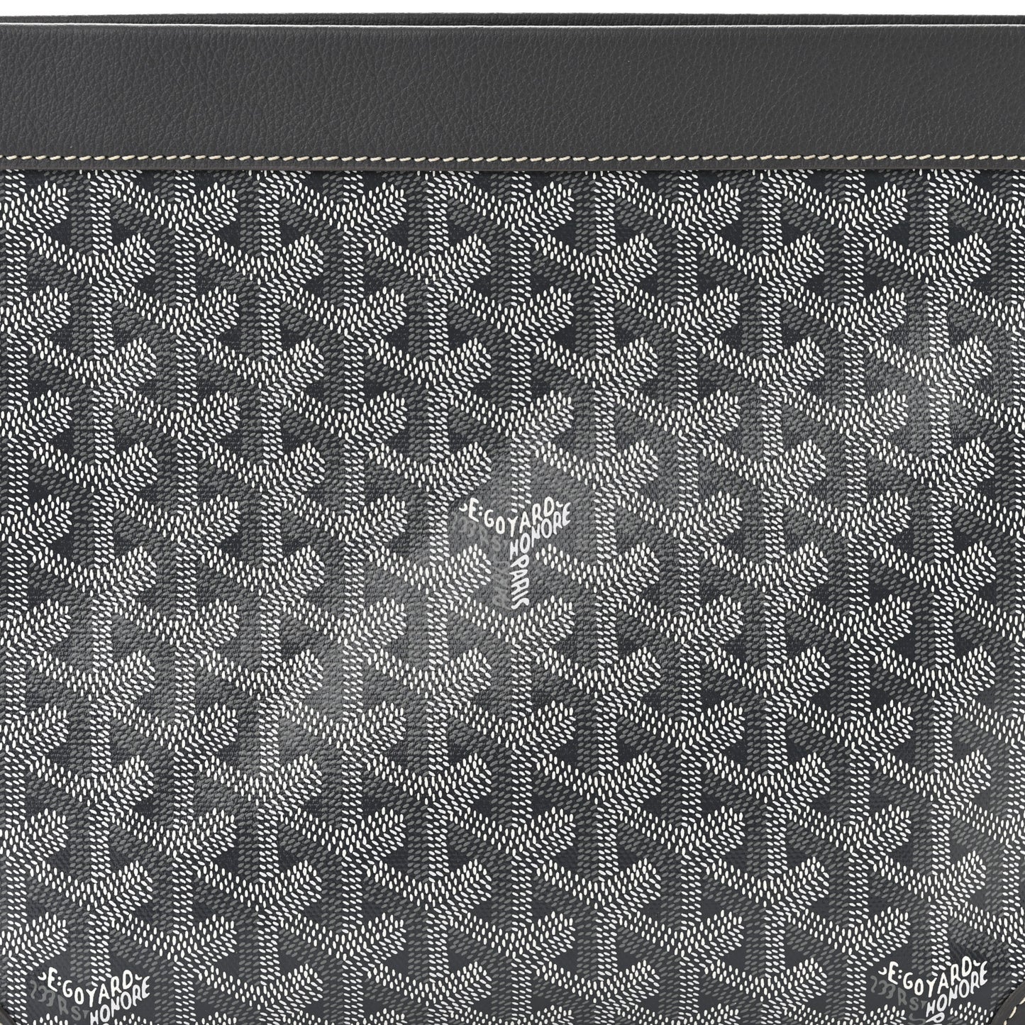 Goyardine Conti Pouch Grey