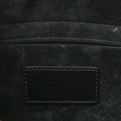 Christian Dior Calfskin Cannage Diamond Medium Lady D-Joy Black 6 of 8