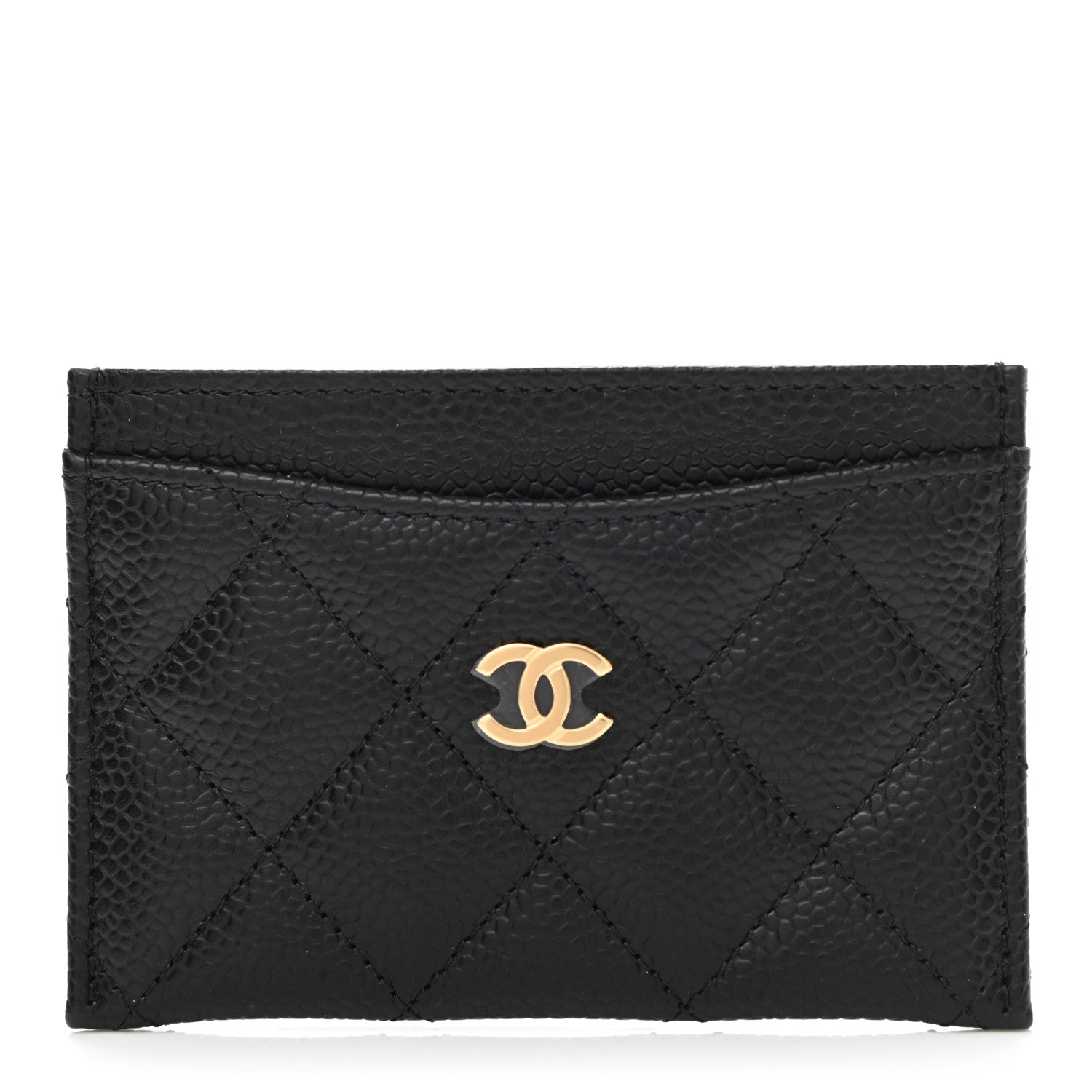 Chanel Caviar Quilted Card Holder Black 1 of 9