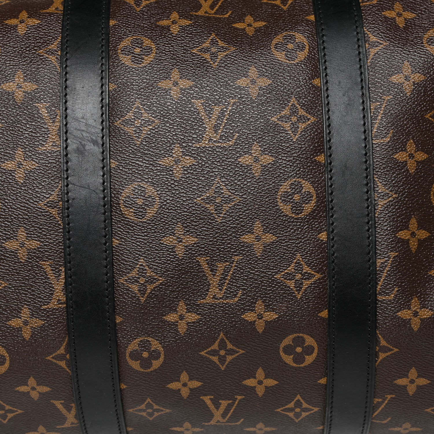 Louis Vuitton Monogram Macassar Keepall Bandouliere 55 16 of 17