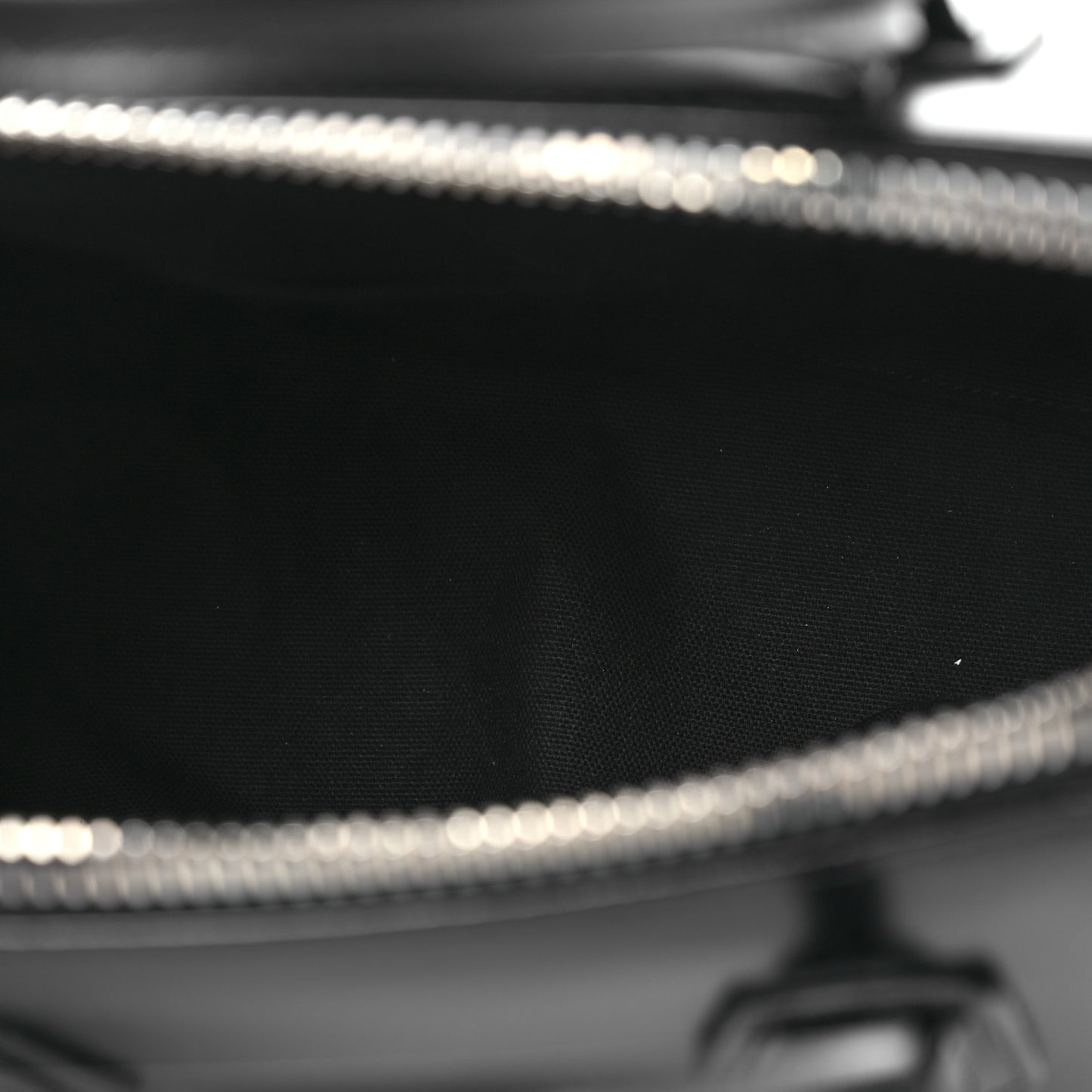 Shiny Lord Calfskin Small Antigona Black