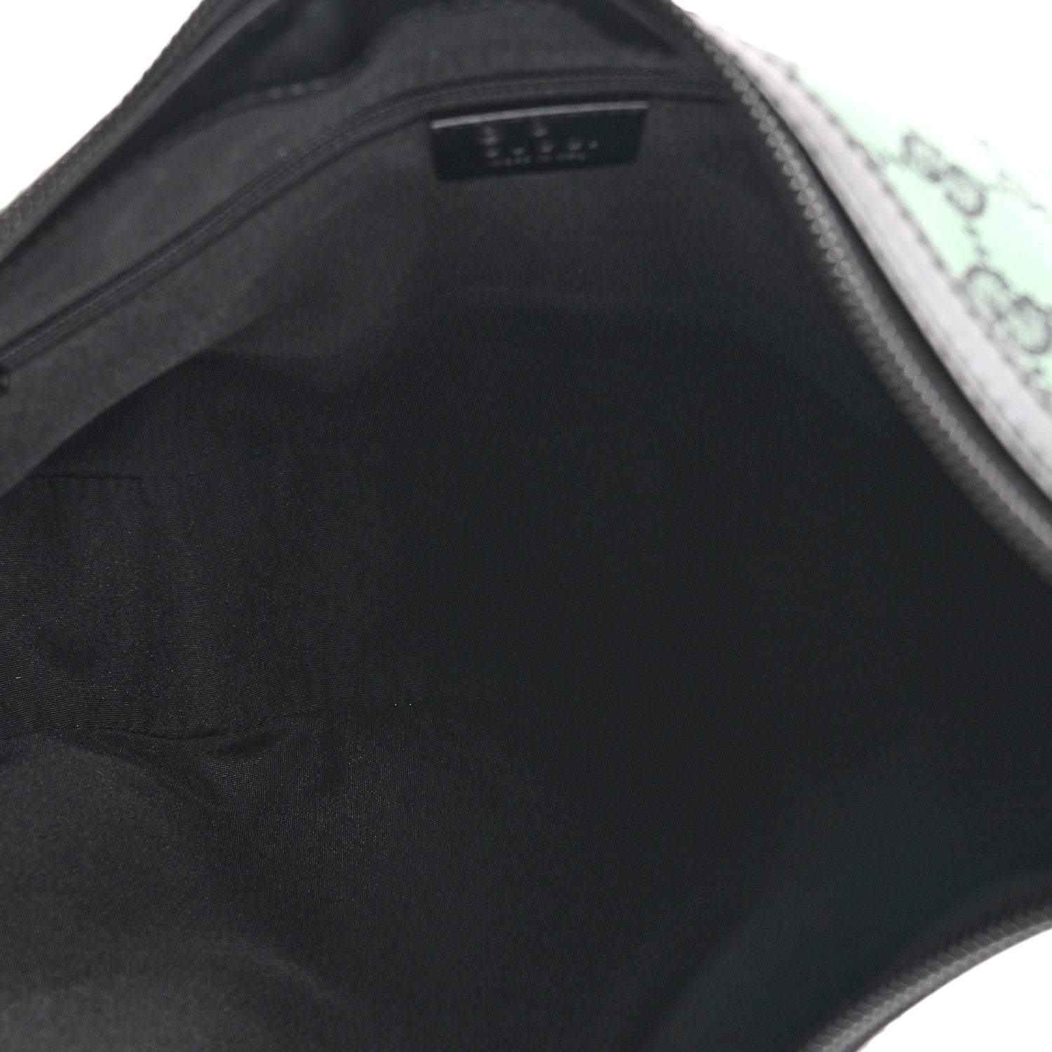 Gucci Monogram Half Moon Hobo Green 5 of 10