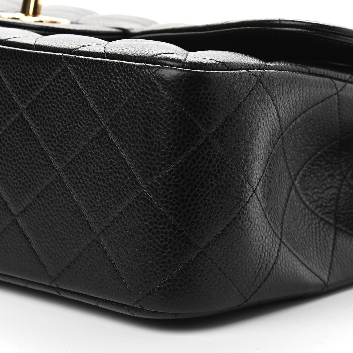 Chanel Caviar Quilted Jumbo Double Flap Black 9 of 9