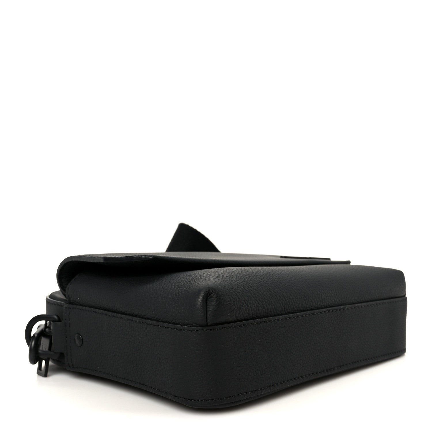 Louis Vuitton Calfskin Aerogram Fastline Messenger Black 4 of 10