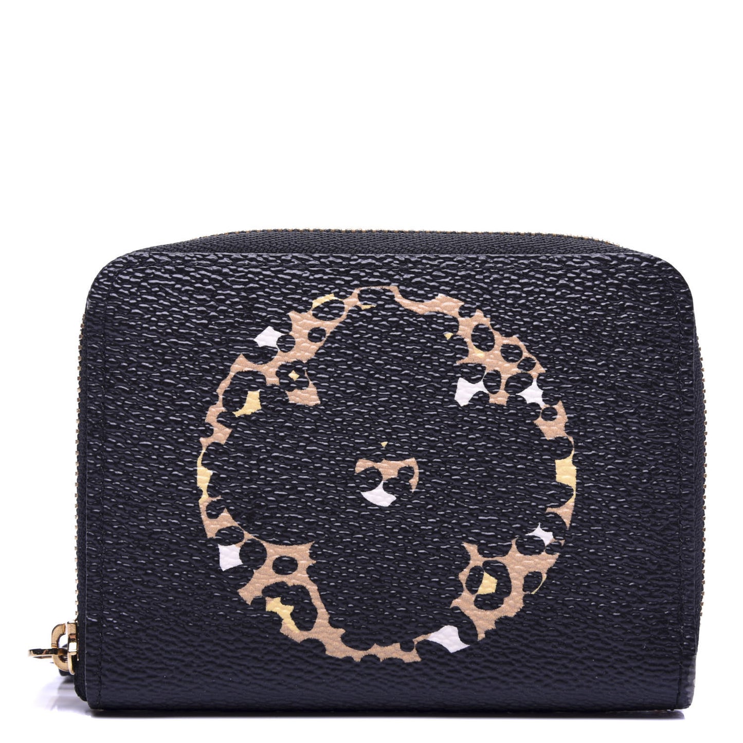 Monogram Giant Jungle Zippy Coin Purse Black