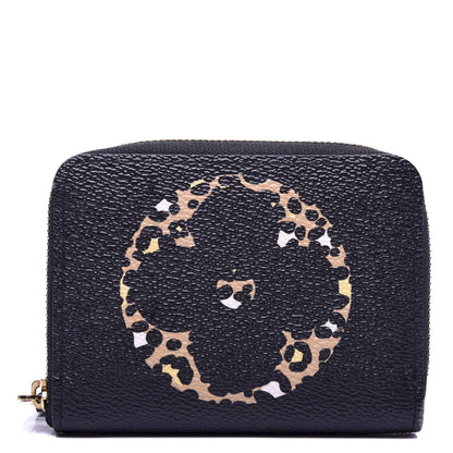 Louis Vuitton Monogram Giant Jungle Zippy Coin Purse Black 1 of 8