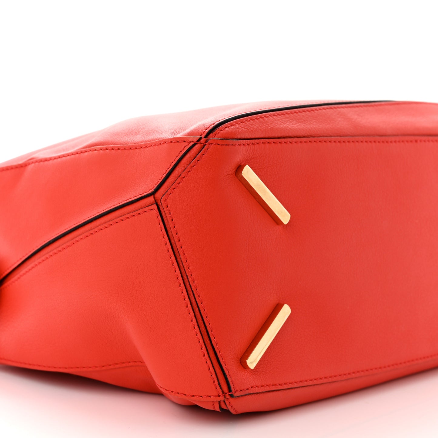 Calfskin Medium Puzzle Bag Scarlet
