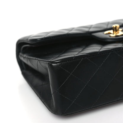 Chanel Lambskin Quilted Small Double Flap Black 8 of 10