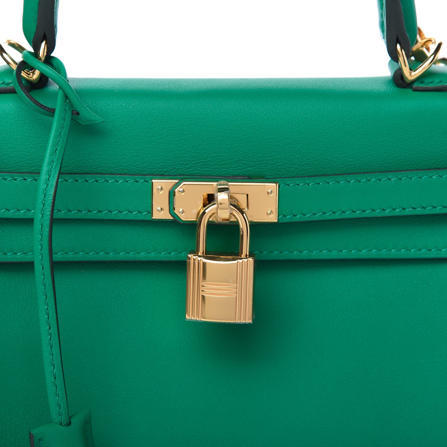 Hermes Swift Kelly Retourne 25 Vert Vertigo 11 of 12