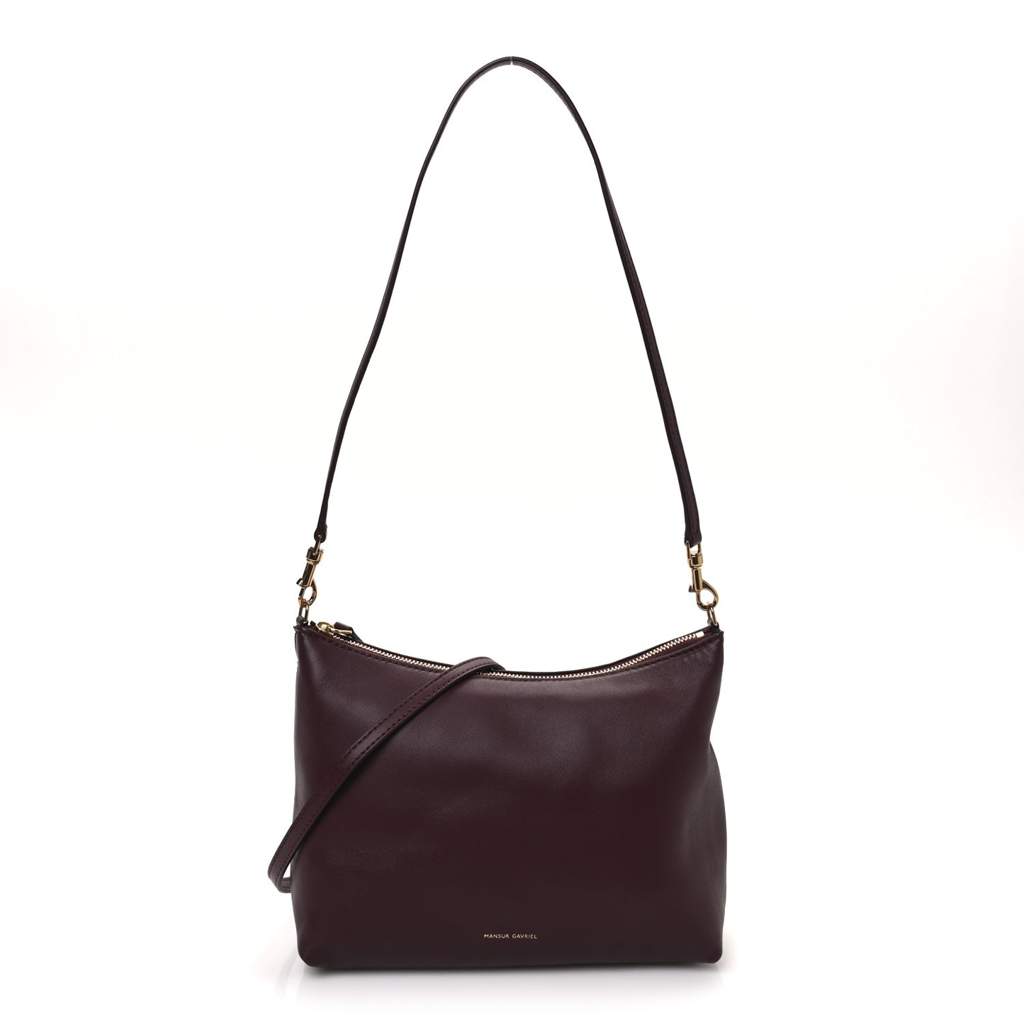 Lambskin Hera Crossbody Bag Pomegranate