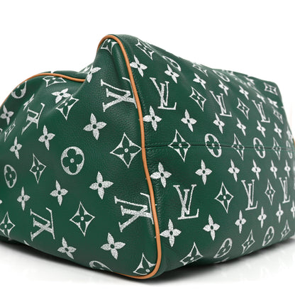 Louis Vuitton Calfskin Monogram Speedy P9 Bandouliere 40 Green 10 of 11