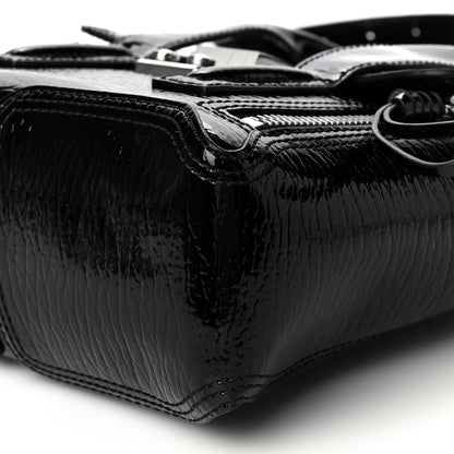 3.1 Phillip Lim Textured Patent Mini Pashli Satchel Black 9 of 9