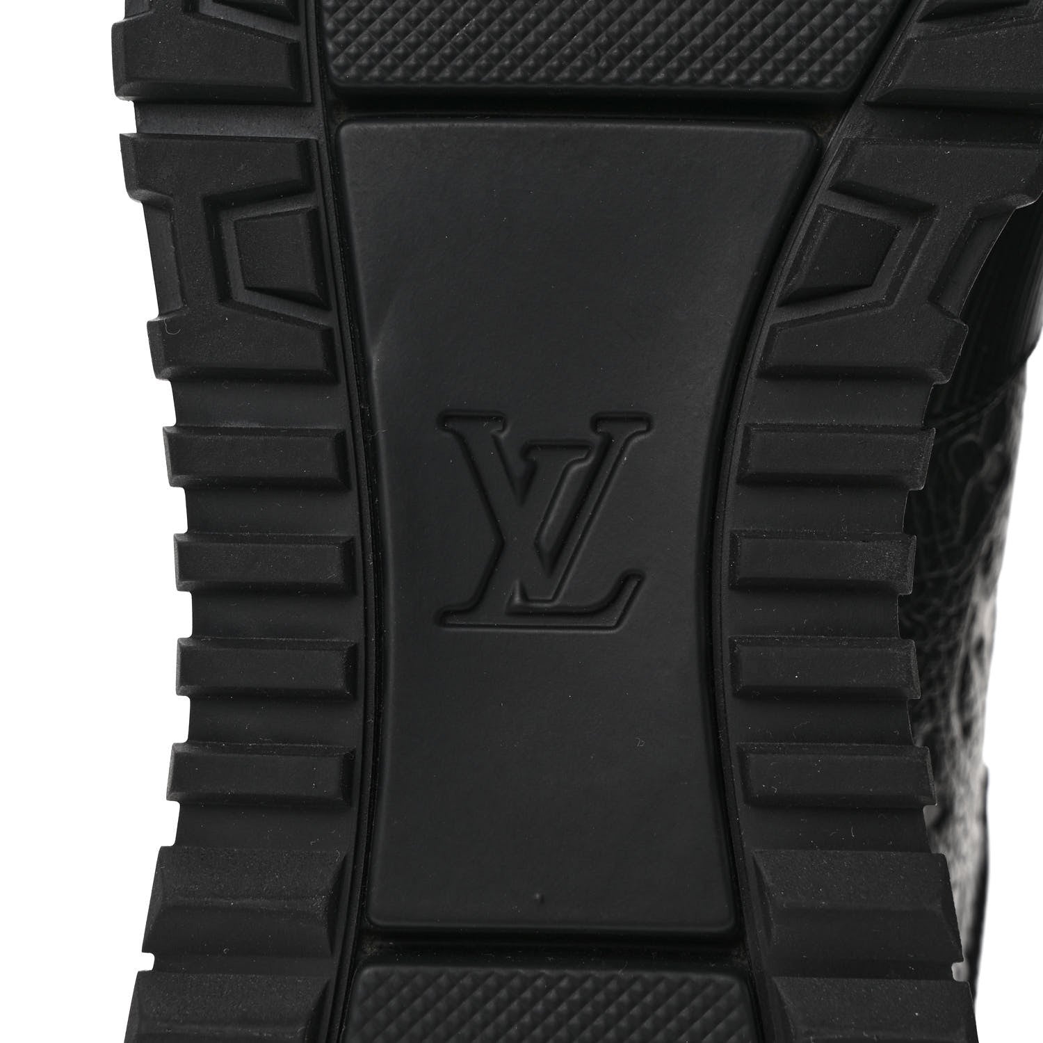 Louis Vuitton Epi Monogram Calfskin Mens Run Away Sneakers 9.5 Black 7 of 10