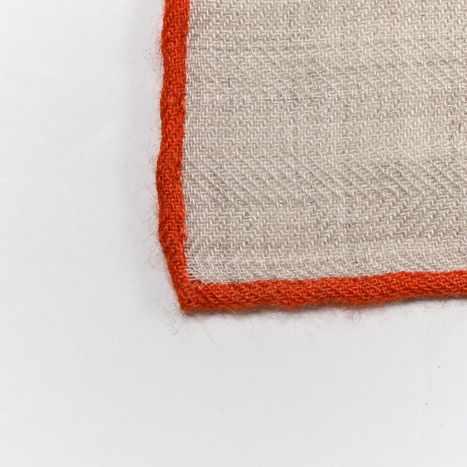 Hermes Cashmere Silk Botanica Grafica Shawl 140 Naturel Black Orange 11 of 11