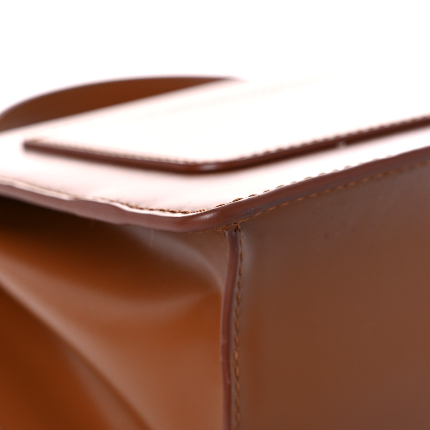 Marc Jacobs Shiny Calfskin Uptown Shoulder Bag Tan 10 of 16