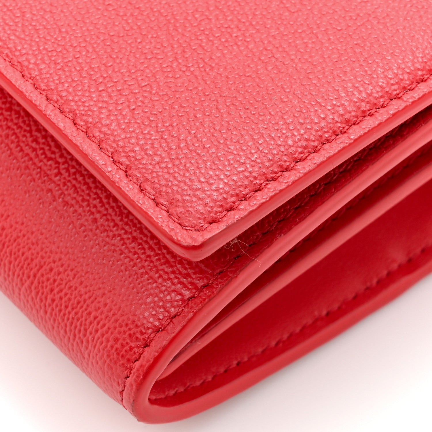 Burberry Calfskin Logo Hazelmere Wallet With Detachable Strap Red 11 of 13