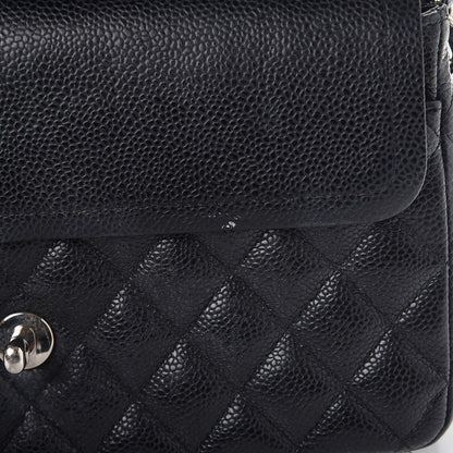 Chanel Caviar Quilted Medium Double Flap Black 11 of 26
