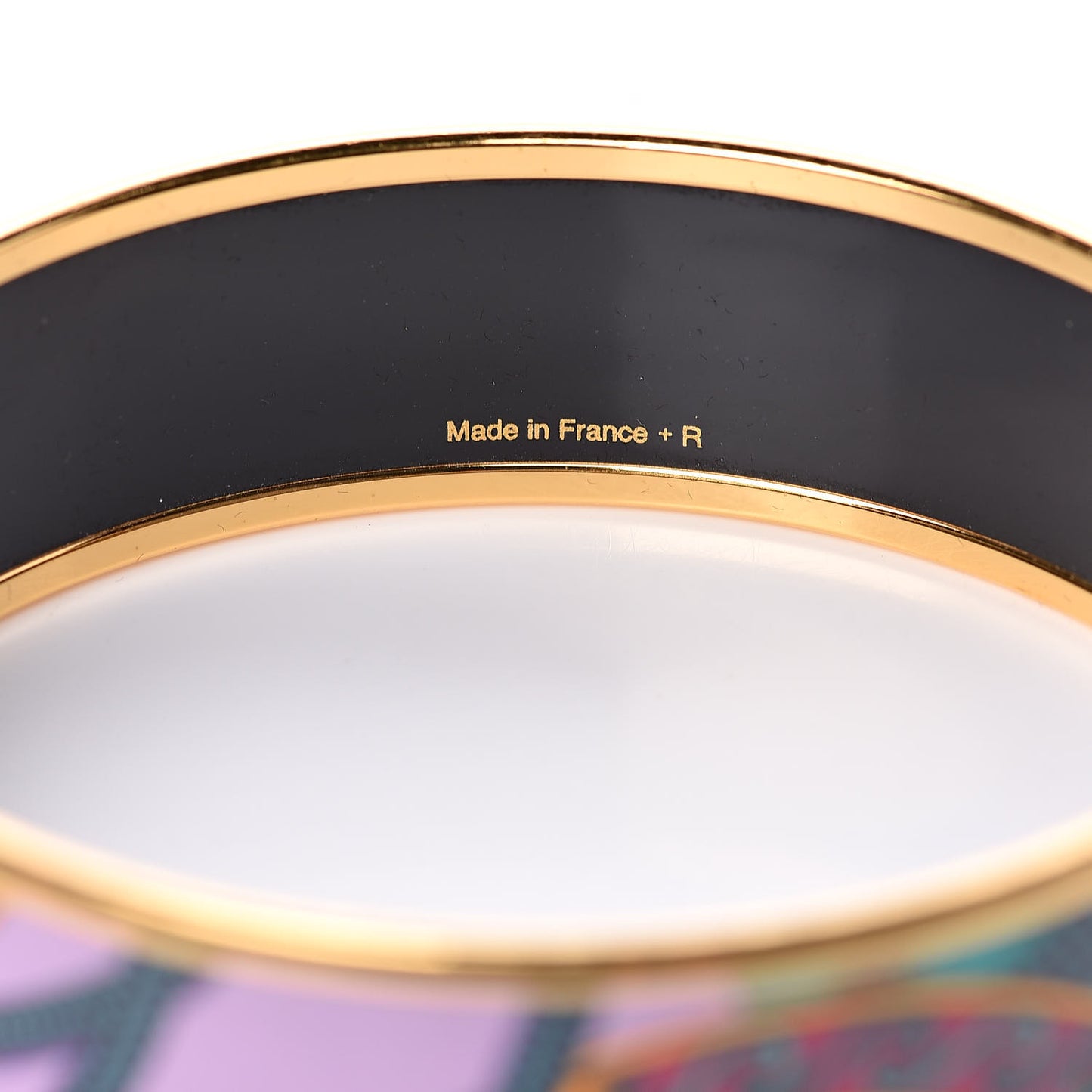 Enamel Printed Festival des Amazones Wide Bracelet 65 Vie D Artiste