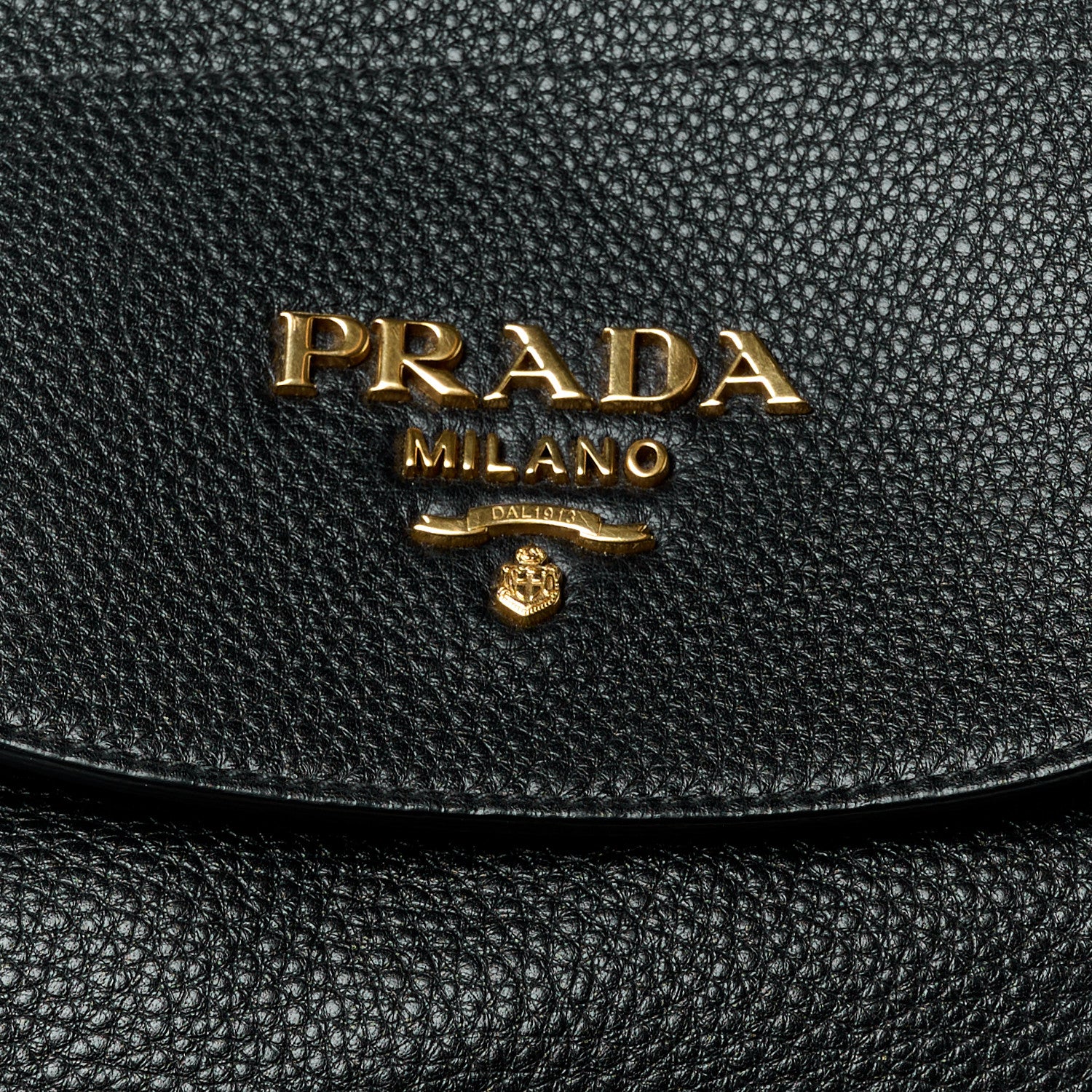 Prada Vitello Daino Backpack Black 8 of 10