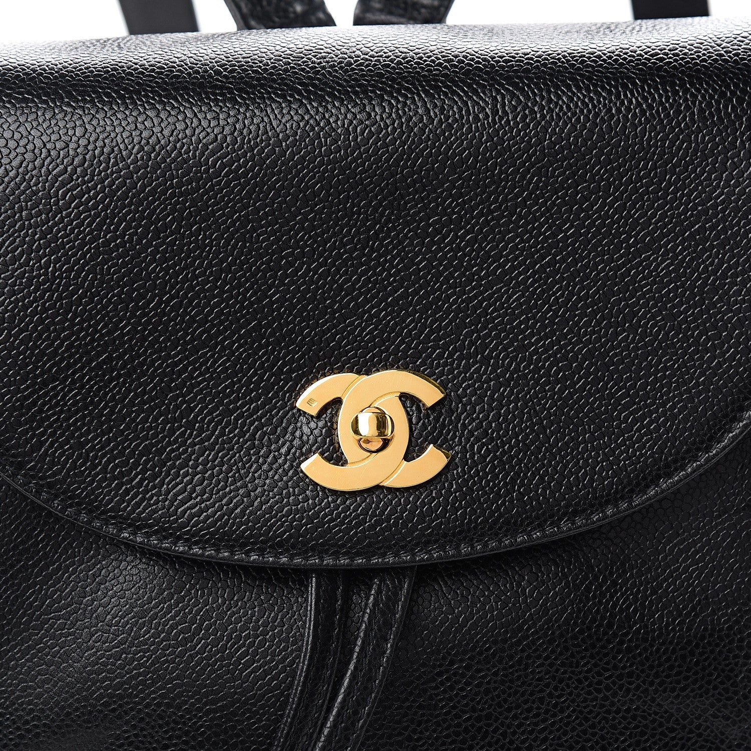Chanel Caviar CC Backpack Black 10 of 10