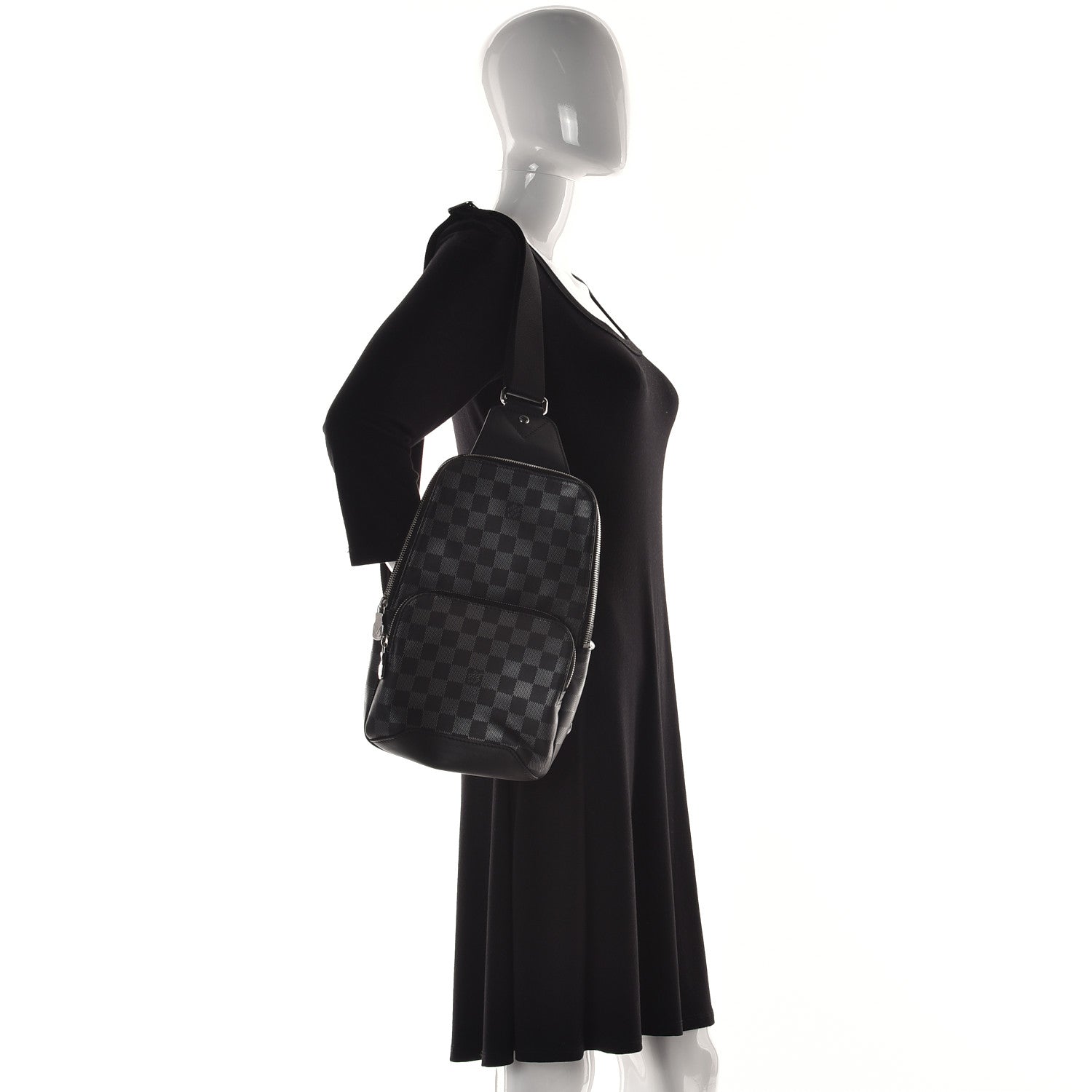 Louis Vuitton Damier Graphite Avenue Sling Backpack 2 of 11