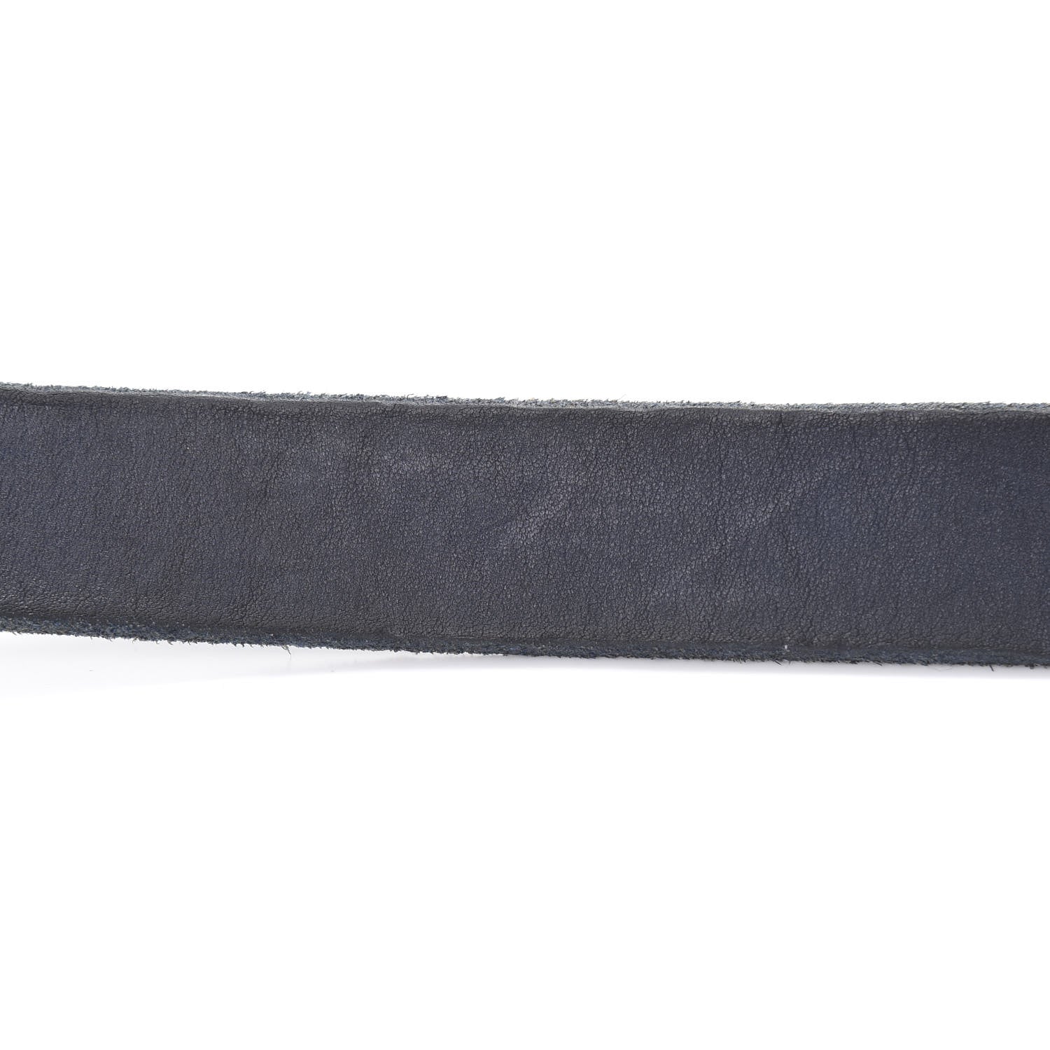 Gucci Cuoio Toscano Nickel Double G 30mm Belt 95 38 Blue 8 of 8